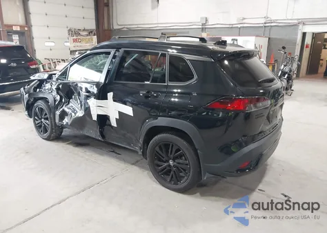 2024 Toyota Corolla Cross Hybrid Nightshade Edition from USA, damaged, VIN 7MUFBABG3RV029061